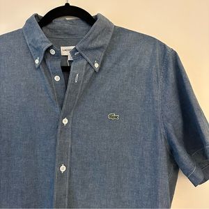 Lacoste Short-Sleeve Button-Up